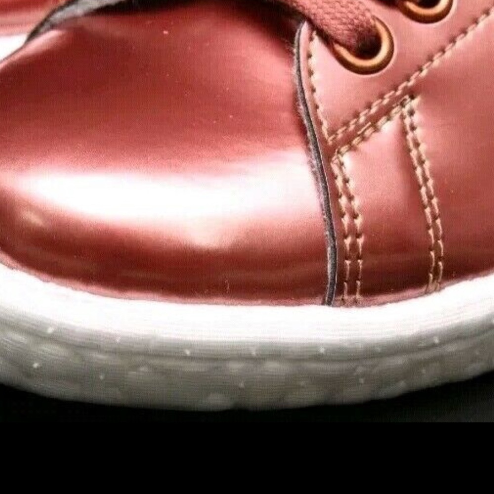 ADIDAS STAN SMITH BOOST PINK METALLIC BB0107 SNEAKERS SIZE 6 - Picture 12 of 13